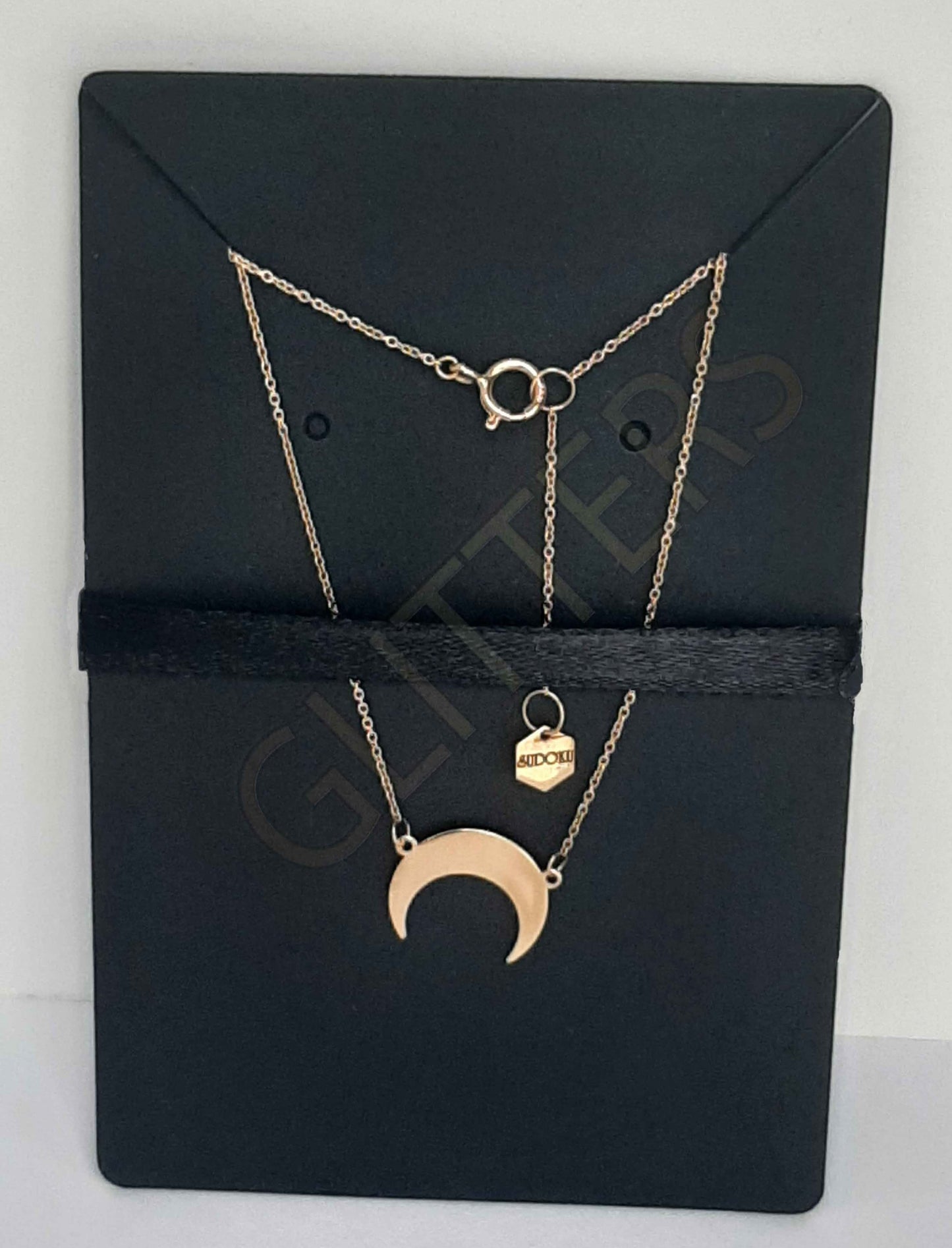 18kt yellow gold necklace Weight: 1.28g