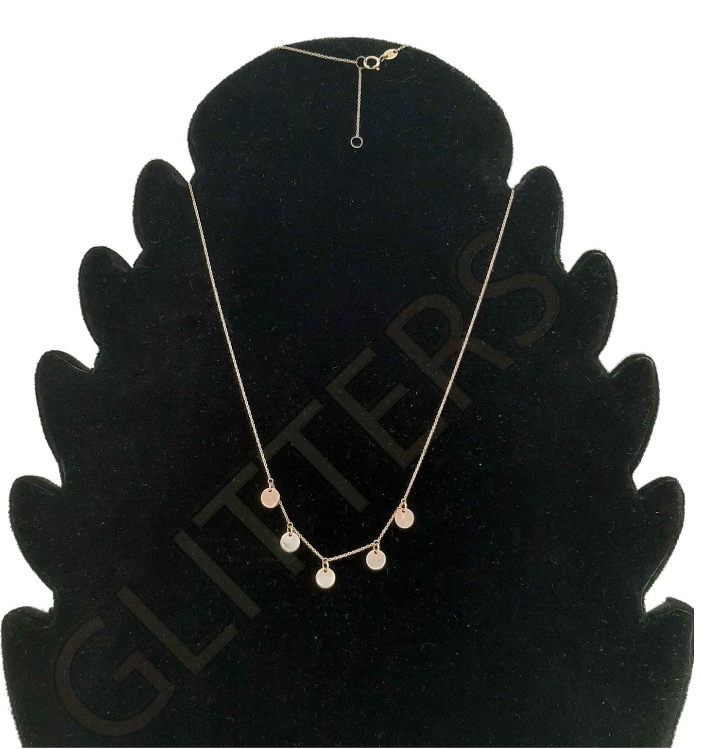 18kt yellow gold necklace Weight: 1.69g 