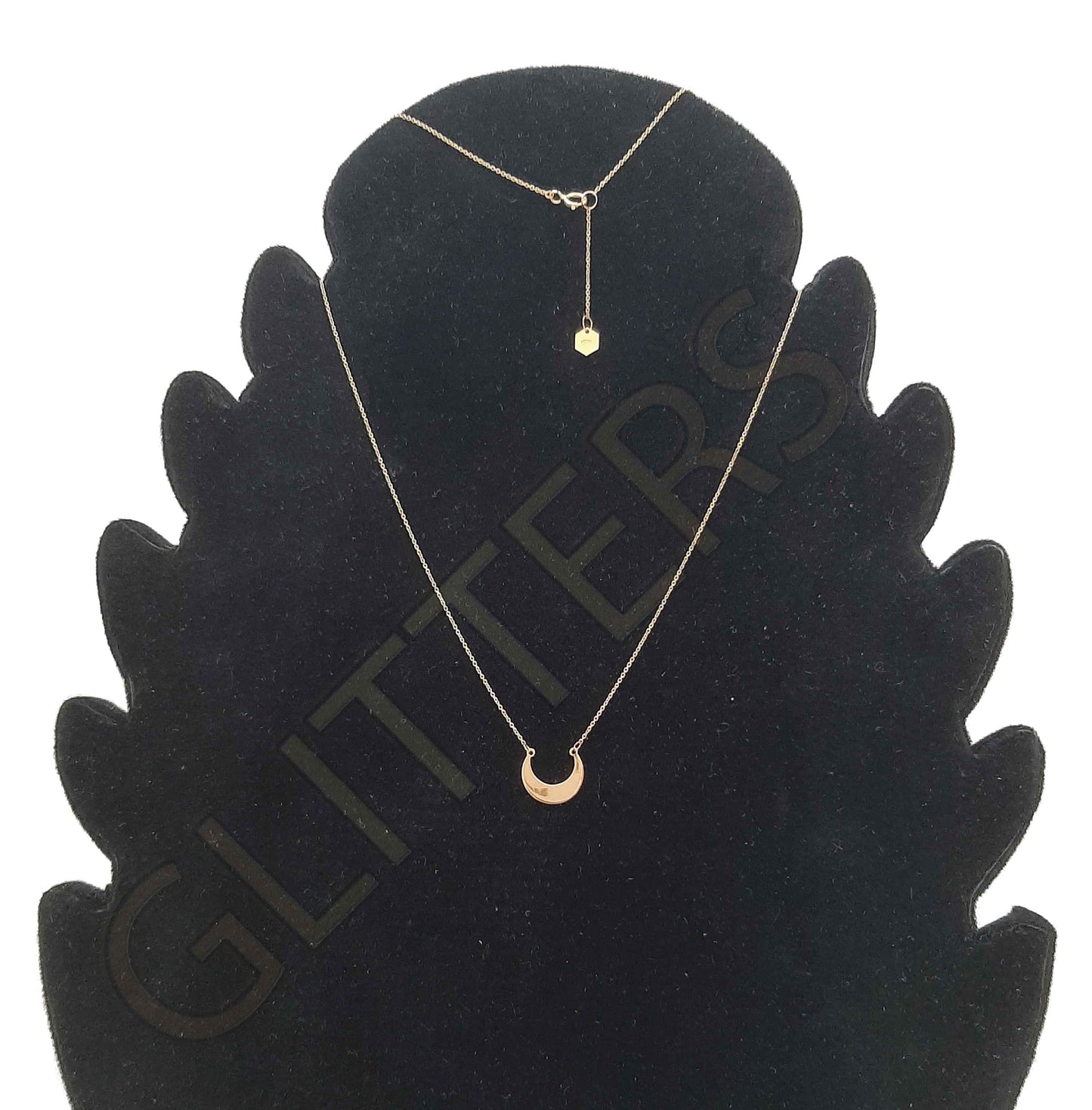 18kt yellow gold necklace Weight: 1.27g