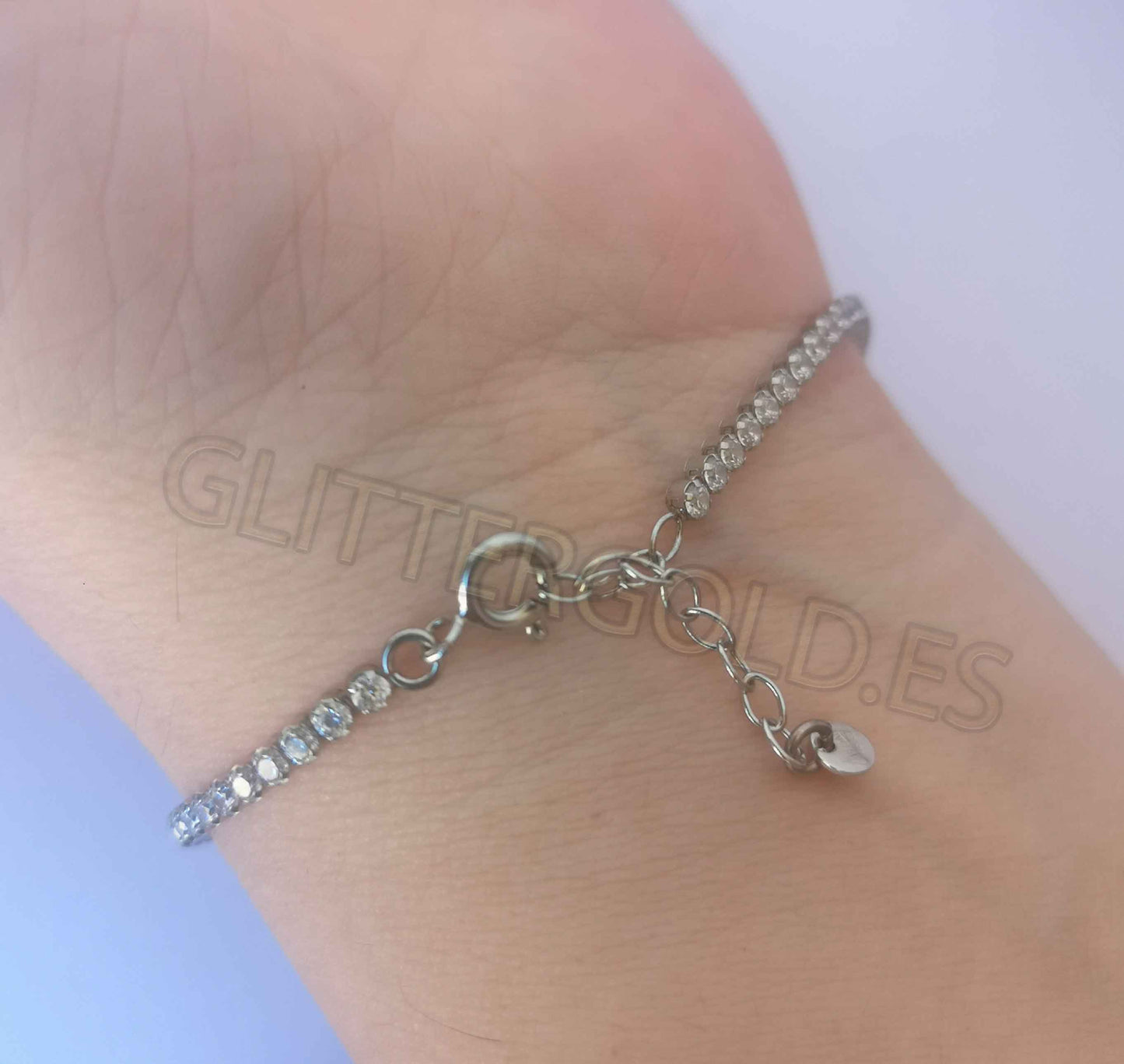 925 Sterling Silver Bracelet Weight: 2.68g